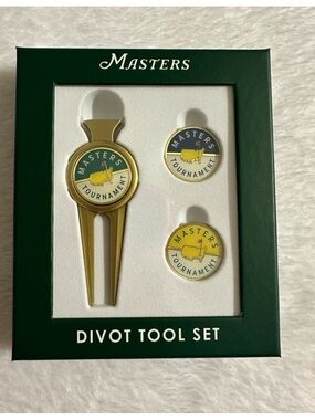 Masters Divot Tool & Ball Marker Set. Purchased 2026 @ Masters Augusta National